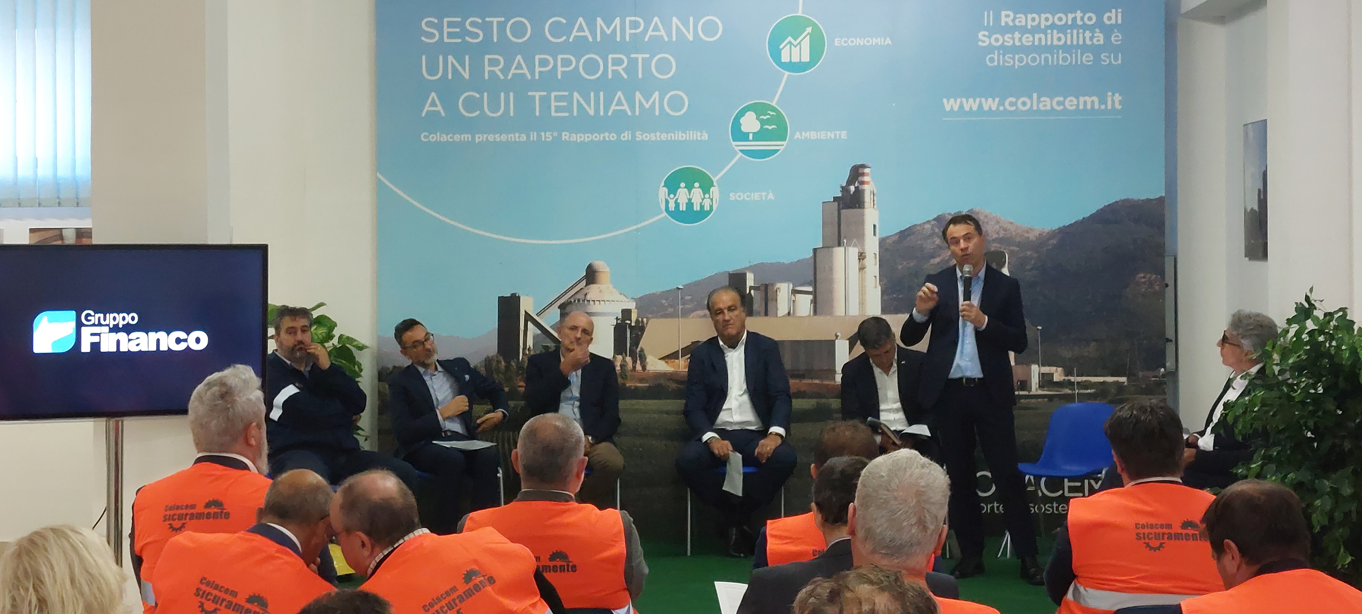 Presentato il XV Rapporto di Sostenibilità Colacem