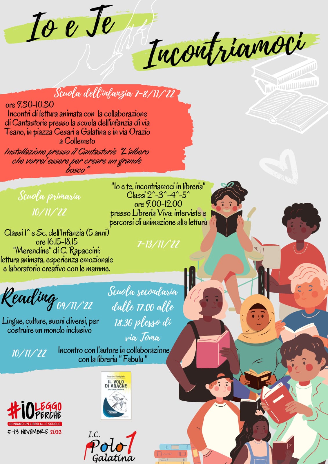 #ioleggoperché, le iniziative del Polo 1 di Galatina #ioleggoperché, le iniziative del Polo 1 di Galatina