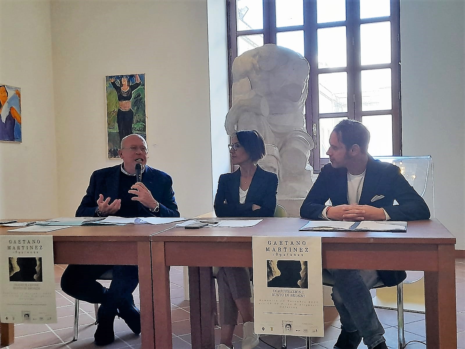 "La nostra comunità si riscatta da errori e dimenticanze del passato". Un busto in bronzo per Gaetano Martinez "La nostra comunità si riscatta da errori e dimenticanze del passato". Un busto in bronzo per Gaetano Martinez