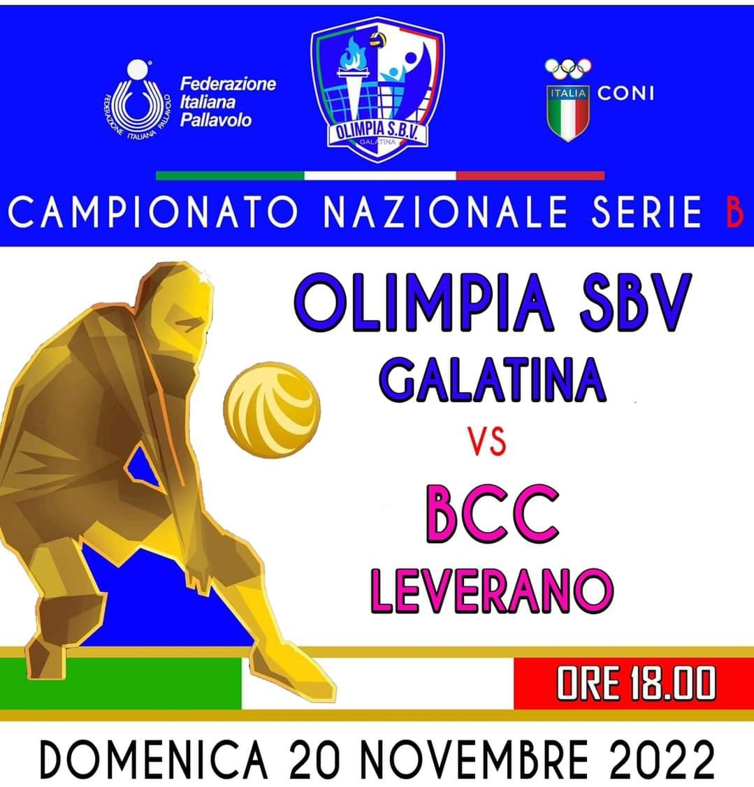 Olimpia Sbv Galatina contro Bcc Leverano, ed è subito derby Olimpia Sbv Galatina contro Bcc Leverano, ed è subito derby