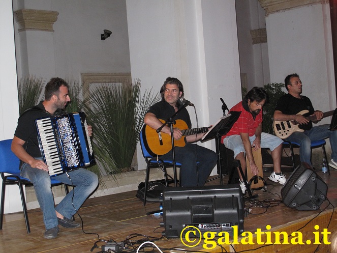 Mino De Santis a Galatina per la 'Notte del vino' Mino De Santis a Galatina per la 'Notte del vino'
