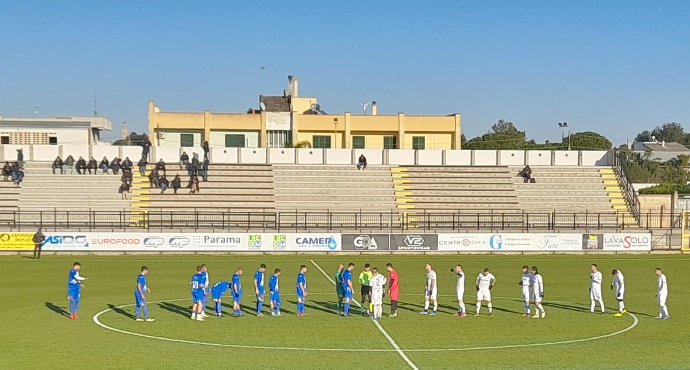 Quarti di finale di Coppa Puglia, Galatina batte Vernole in casa Quarti di finale di Coppa Puglia, Galatina batte Vernole in casa