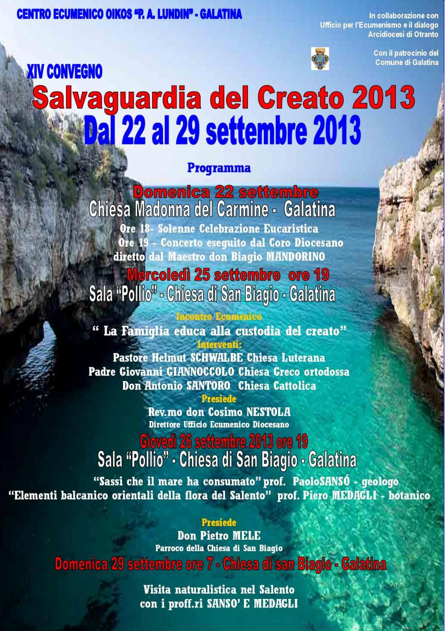 'La famiglia educa alla custodia del creato', il convegno dell'Oikos