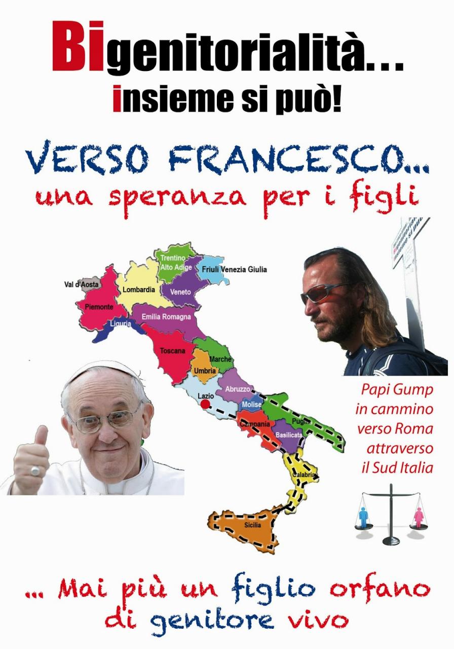 Papi Gump. “Mai più un figlio orfano di genitore vivo” Papi Gump. “Mai più un figlio orfano di genitore vivo”