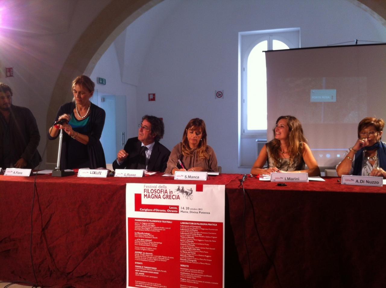  Il Festival della Filosofia in Magna Grecia nel Salento