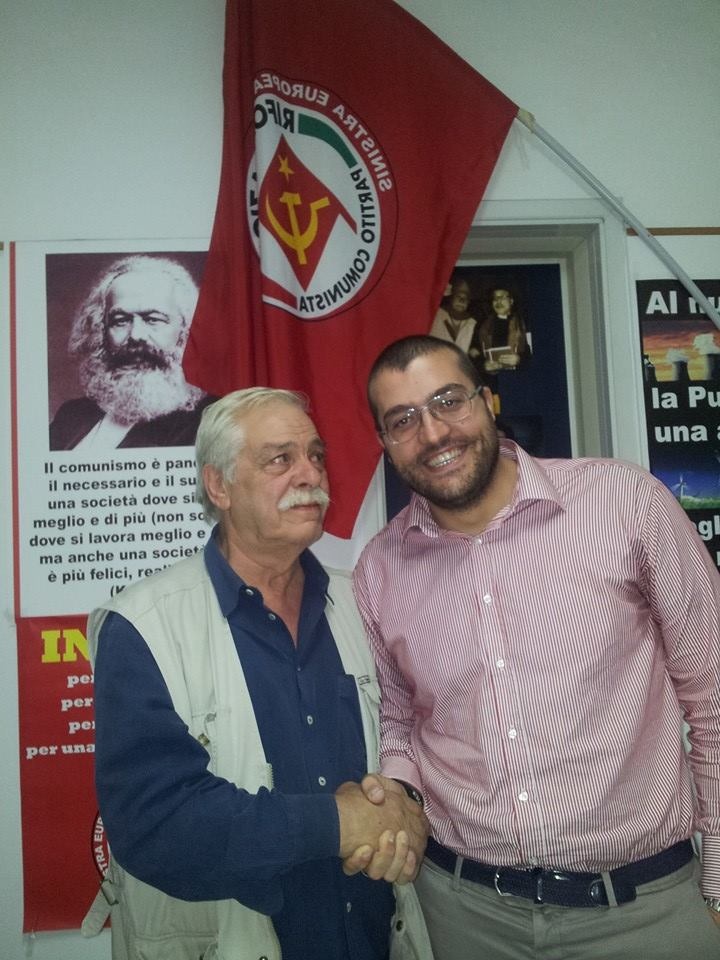 Cambio della guardia in Rifondazione comunista di Galatina