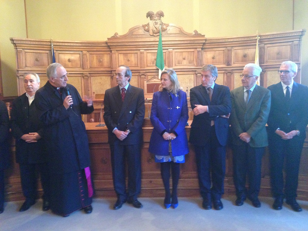 Scambio di auguri a Palazzo dei Celestini Scambio di auguri a Palazzo dei Celestini