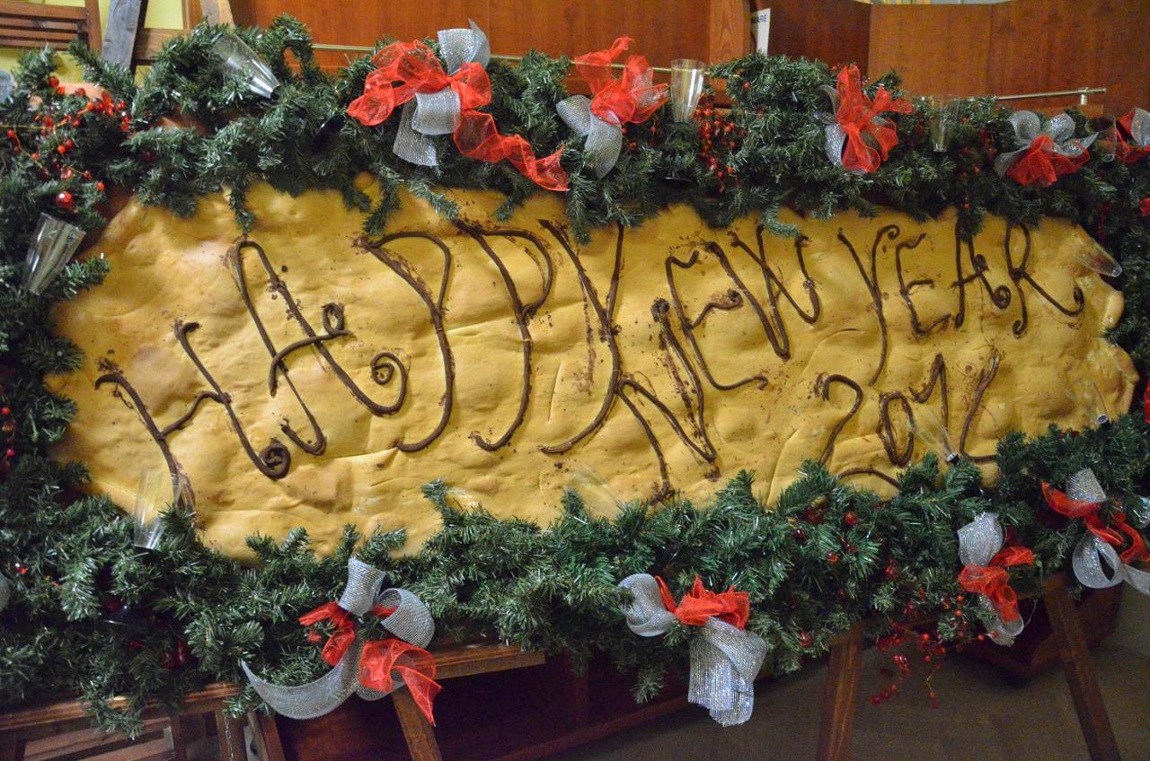 Buon anno a tutti con il pane! Buon anno a tutti con il pane!