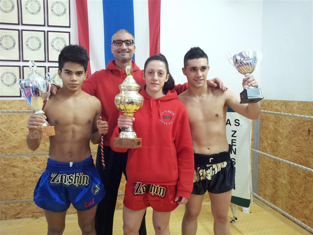  Muay Thai, tre galatinesi si fanno onore a Milano