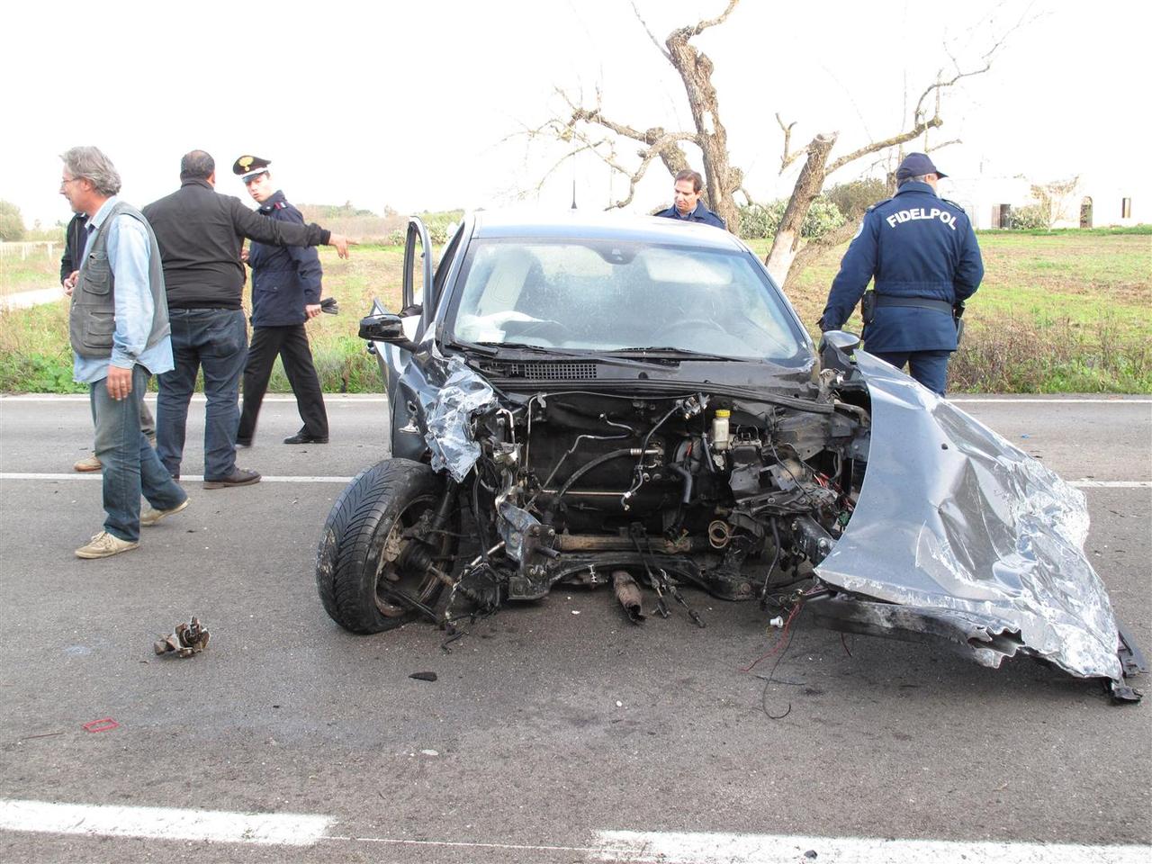 Arrestato galatinese ferito in un incidente mentre forse tentava una rapina sulla Noha-Collepasso