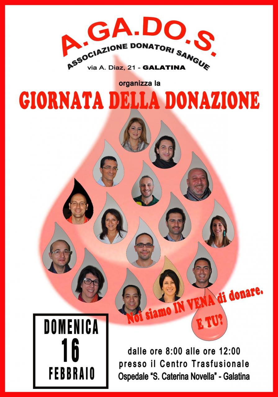 “Una goccia di vita per la vita!”, il 16 si raccoglie il sangue a Galatina “Una goccia di vita per la vita!”, il 16 si raccoglie il sangue a Galatina