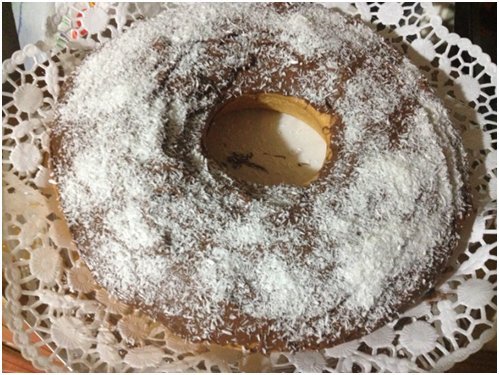 Ciambella Cocco e Nutella
