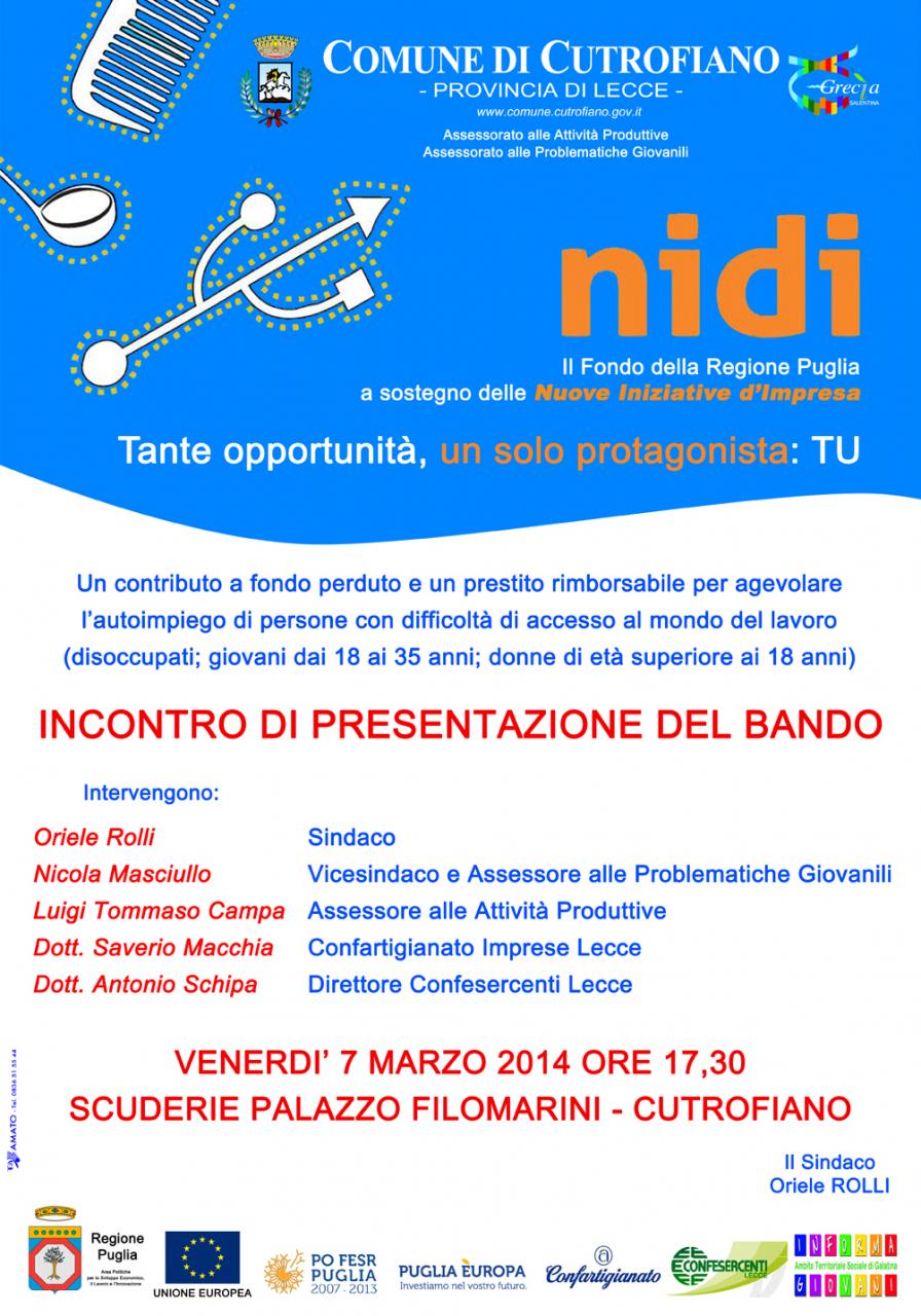 'N.I.D.I. Nuove Iniziative d'Impresa', 54 milioni dall'Europa per aprire un'attività