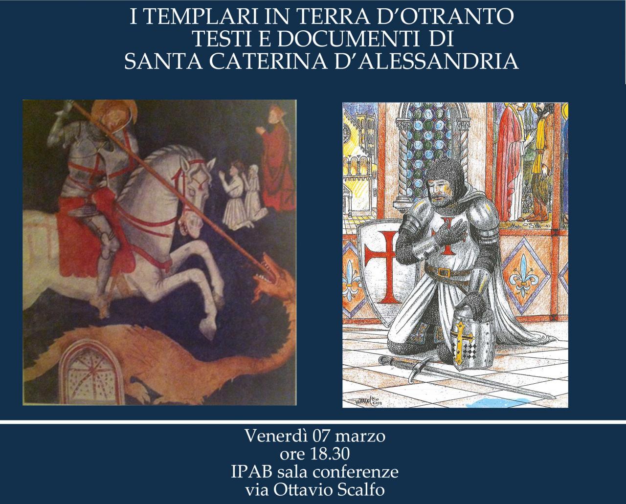'I Templari salentini', una conferenza di Mario De Marco