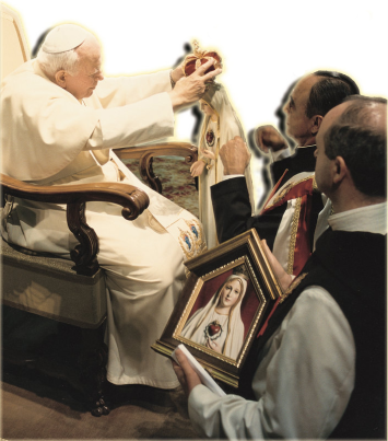 La statua della Madonna di Fatima arriva a Copertino La statua della Madonna di Fatima arriva a Copertino