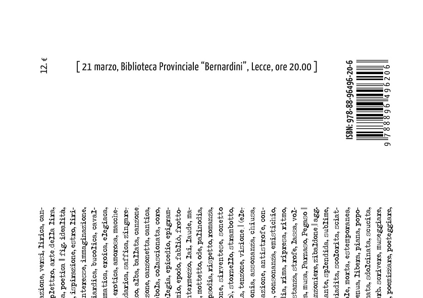  “Poesia, tempo presente. La Parola e il tempo” 