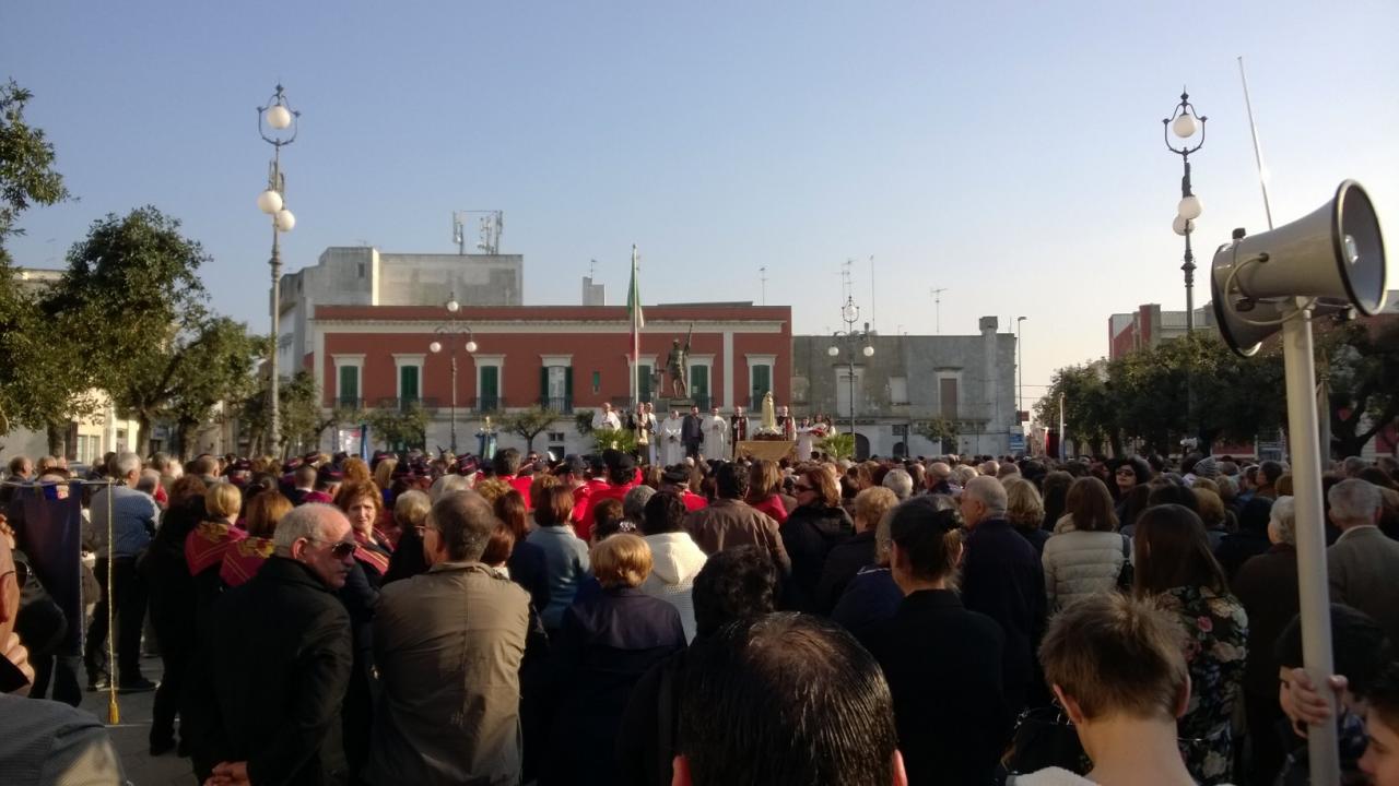 La statua della Madonna di Fatima è a Copertino