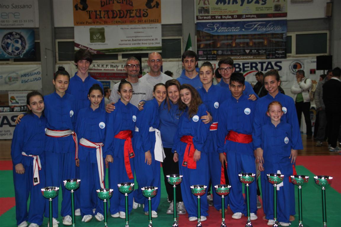 Campionato Nazionale Assoluto di Kung fu e Sanda.  La Zen Shin di Galatina miete allori e raccoglie complimenti