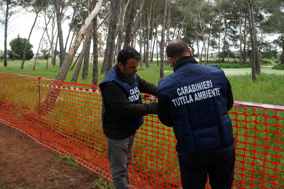 Tracima il depuratore, sequestrata una pineta a Lequile