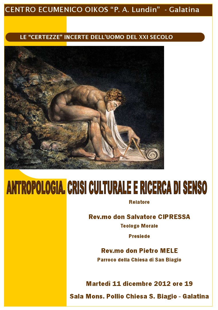 Le 'certezze' incerte dell'uomo nel XXI secolo Le 'certezze' incerte dell'uomo nel XXI secolo