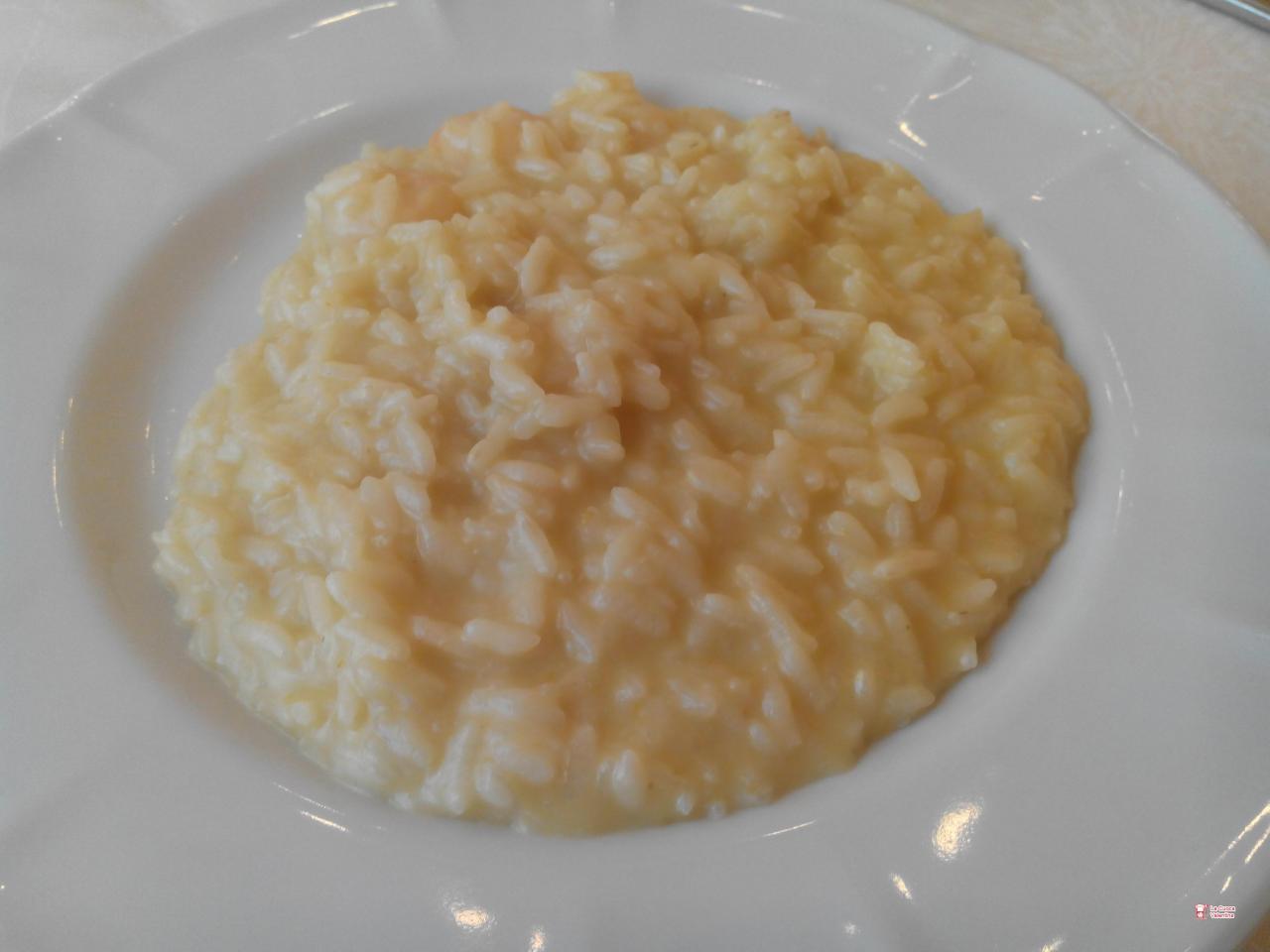 Risotto agli agrumi e gamberetti