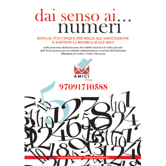 "Il 5 per mille ad AMICI onlus" "Il 5 per mille ad AMICI onlus"