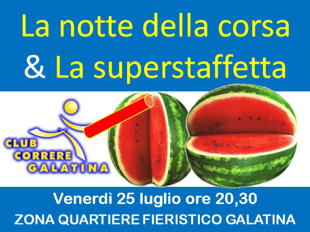  'La Notte della corsa', a Galatina si scaldano i muscoli