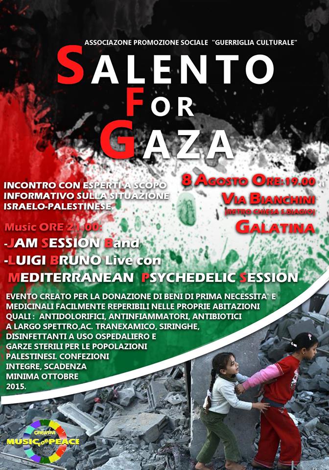 “Salento For Gaza” “Salento For Gaza”