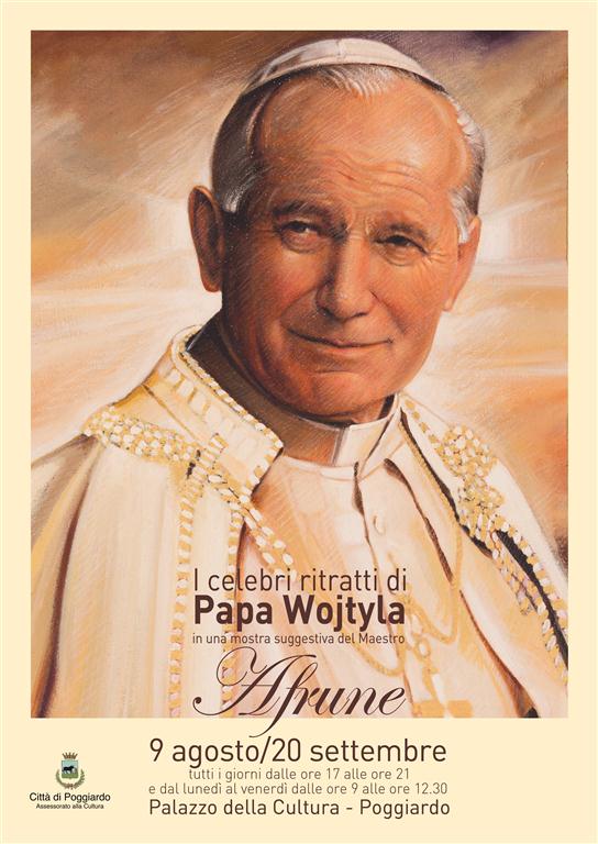 Giuseppe Afrune, mostra dedicata a San Giovanni Paolo II