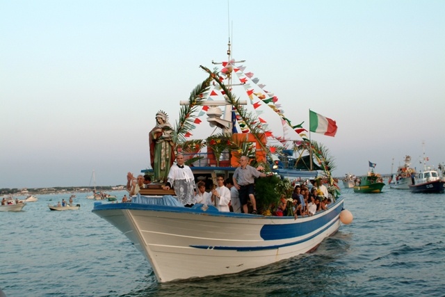 A Porto Cesareo si festeggia Santa Cesarea A Porto Cesareo si festeggia Santa Cesarea