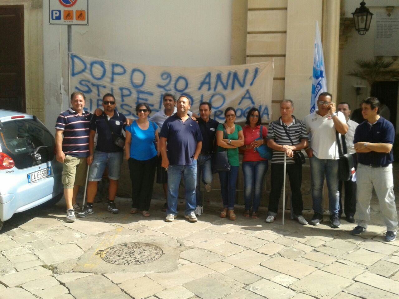 Sciopero degli addetti alle pulizie degli immobili comunali