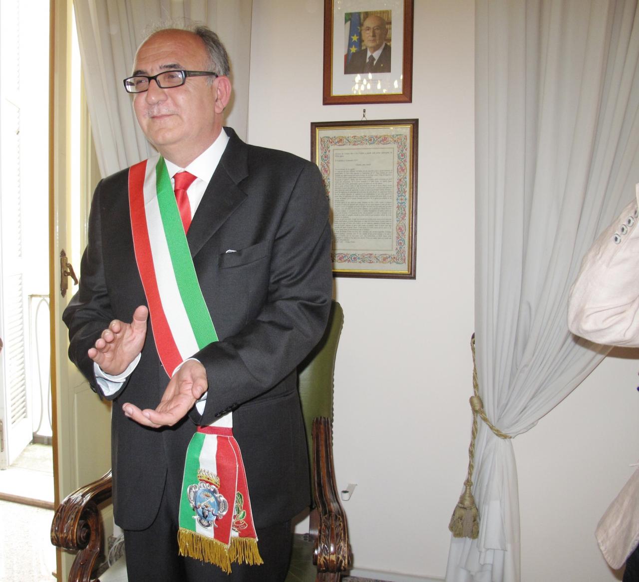 Il saluto agli studenti del Sindaco di Galatina Il saluto agli studenti del Sindaco di Galatina