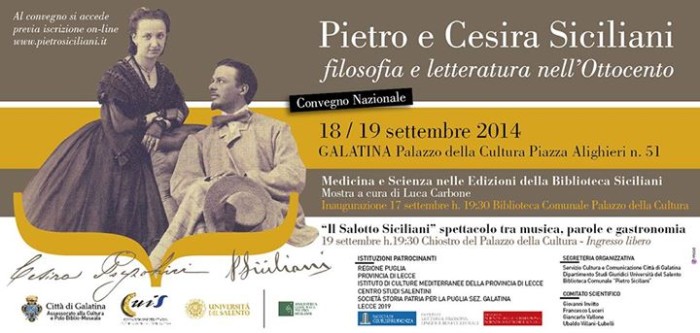 "Pietro e Cesira Siciliani: filosofia e letteratura nell’Ottocento"