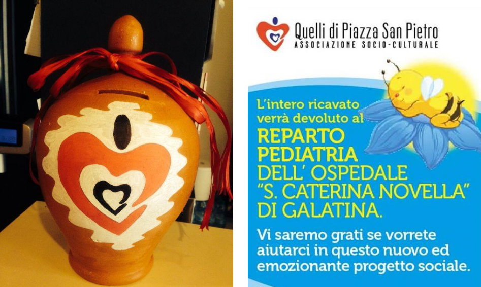 Tanti salvadanai per Pediatria