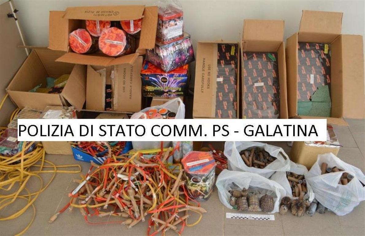 Di genere proibito la 'batteria' per la Festa di San Michele, arrestato l'artificiere nohano Di genere proibito la 'batteria' per la Festa di San Michele, arrestato l'artificiere nohano