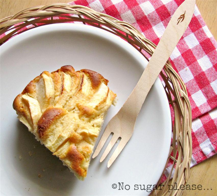 Torta di mele senza zucchero 