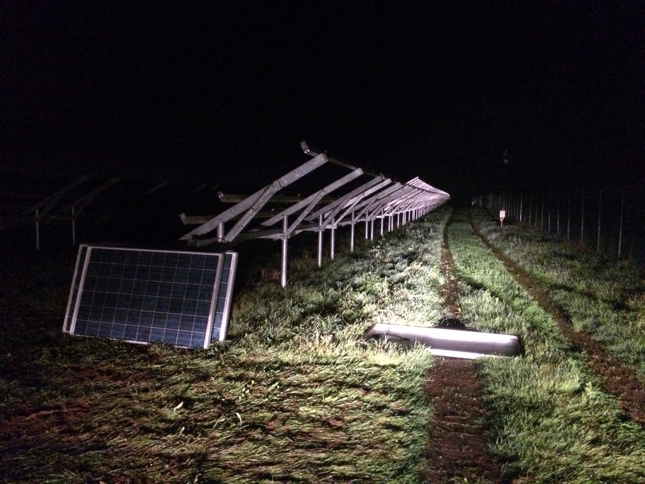 Megafurto di pannelli fotovoltaici nella zona dell'Aeroporto