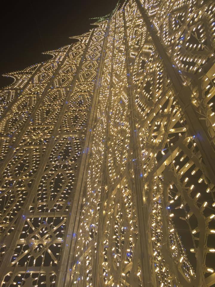 14.133 led per un albero di 21 metri