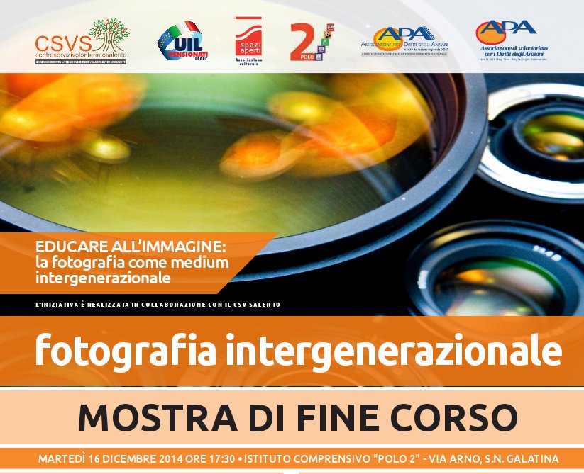 Giovani fotografi crescono