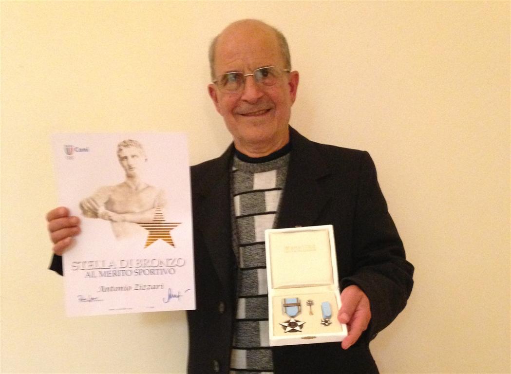 Ad Antonio Zizzari la 'Stella di bronzo al merito sportivo' Ad Antonio Zizzari la 'Stella di bronzo al merito sportivo'