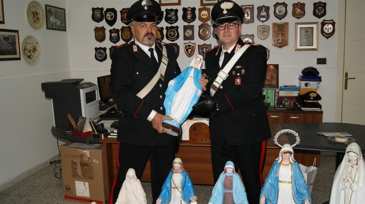 Rubava 'Madonne', denunciata 42enne di Sternatia