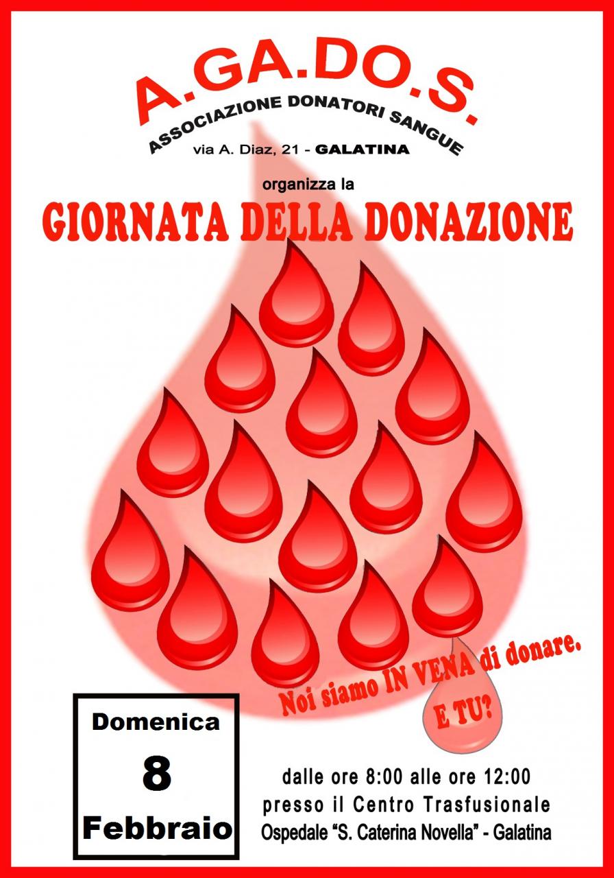 Donare 'Una goccia per la vita' Donare 'Una goccia per la vita'