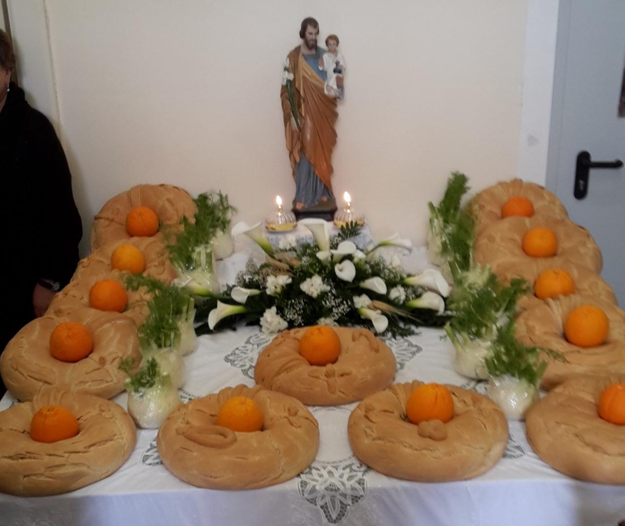 Una galatinese alle tavole di San Giuseppe