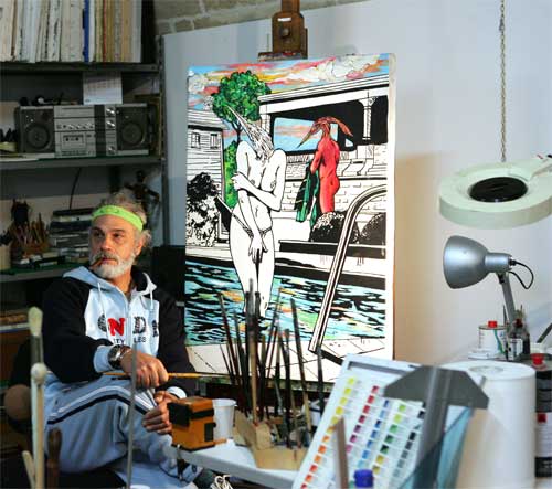 Max Hamlet Sauvage esporrà a Palazzo Baldi