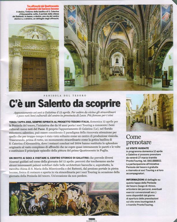 Arrivano i soci del Touring Club