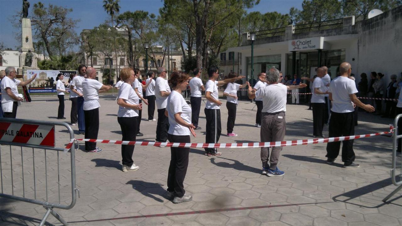 Tai ji quan, Galatina con la Zen Shin guarda ad Oriente Tai ji quan, Galatina con la Zen Shin guarda ad Oriente