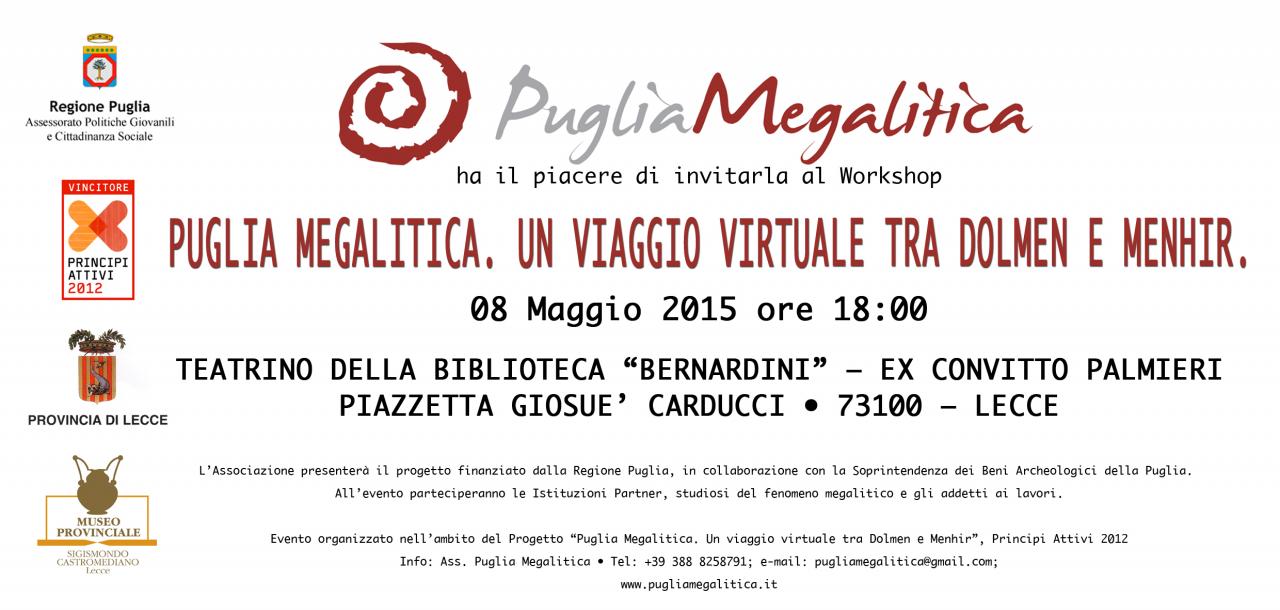 Un giornata alla scoperta della 'Puglia Megalitica'