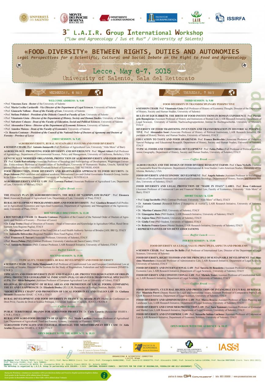 In difesa della diversità alimentare