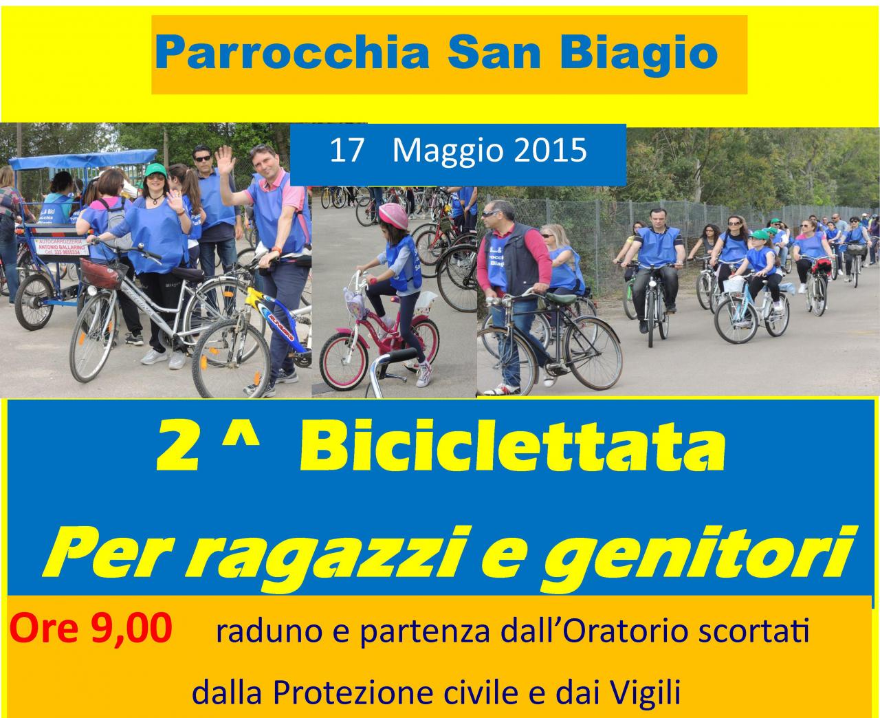 Prima a pedalare e poi tutti insieme a pranzo Prima a pedalare e poi tutti insieme a pranzo
