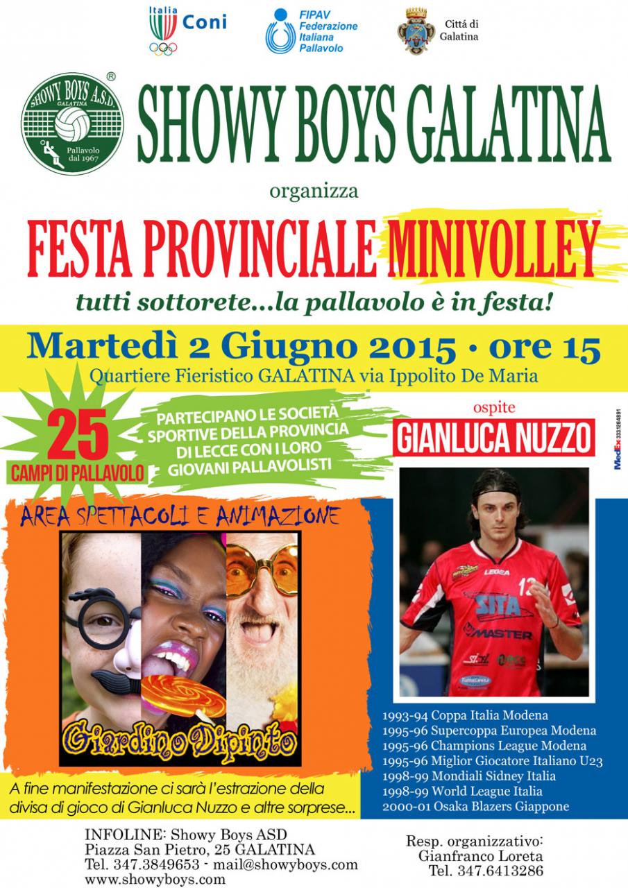 "Tutti sottorete ... la pallavolo è in festa!" "Tutti sottorete ... la pallavolo è in festa!"